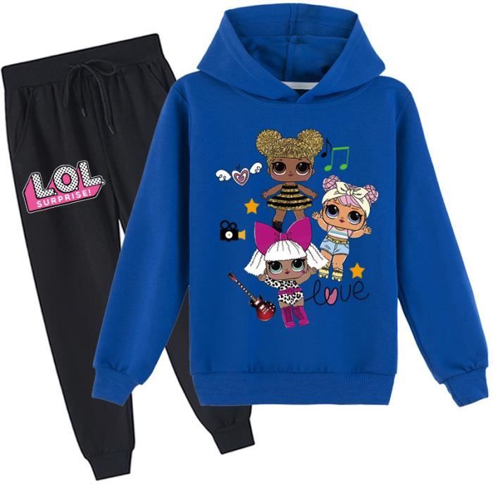 Jogging Noir Femme Ensemble Sweat à Capuche Pantalon Couple New