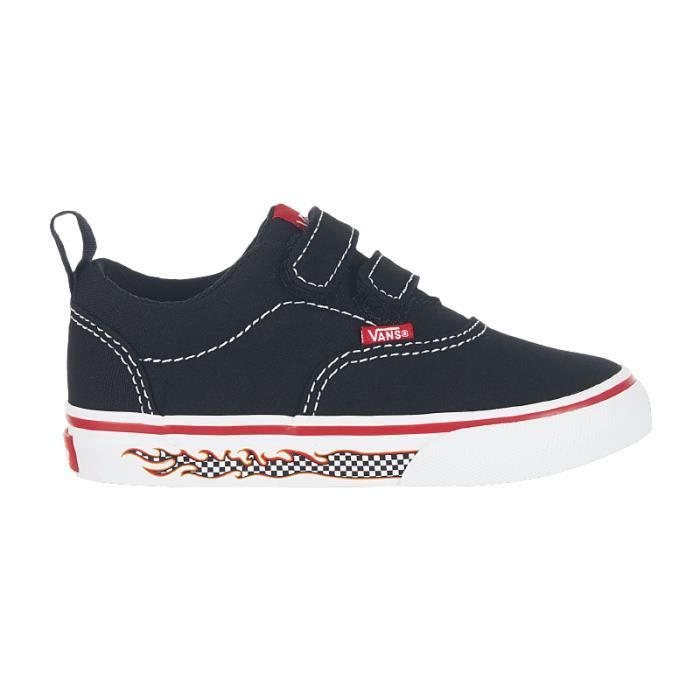 Baskets Noires Bébé Vans Td Ward V Black - Cdiscount Chaussures