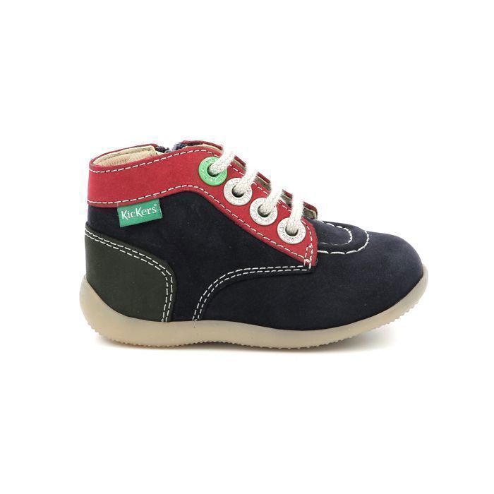 Kickers Bonzip-2, Scarpe con Lacci Bambine e Ragazze