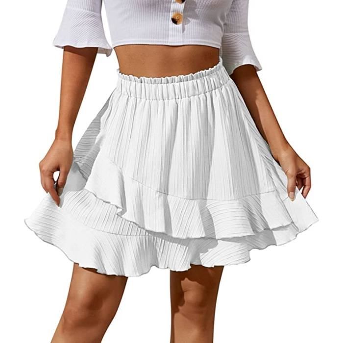 Femmes Filles Évasé Casual Mini École Tennis Patineur Casual