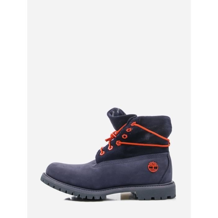 Chaussures pour femmes TIMBERLAND Bleu Talon plat Cuir