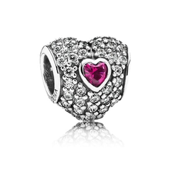 charm pandora coeur rouge charm pandora coeur rouge