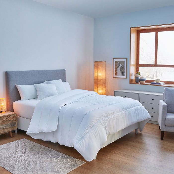 Couette Nordique 240x220cm PKH Fibre Hiver Extrême Lit 150/160