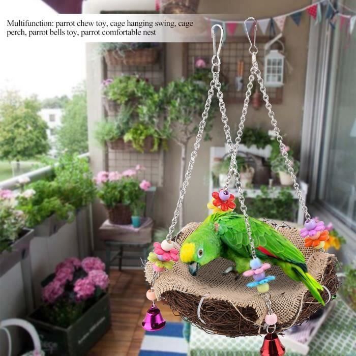 Nid De Décoration En Rotin – 35 Cm – Pour Mariage, Maison, Jardin, Café – Accessoire Photo Créatif – Fait Main