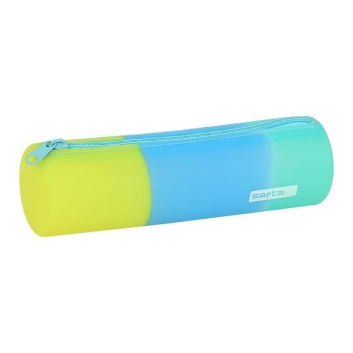 Trousse à Maquillage ARTEBENE Citron Vert & Jaune - Coton - Doré - Neuf Avec étiquettes