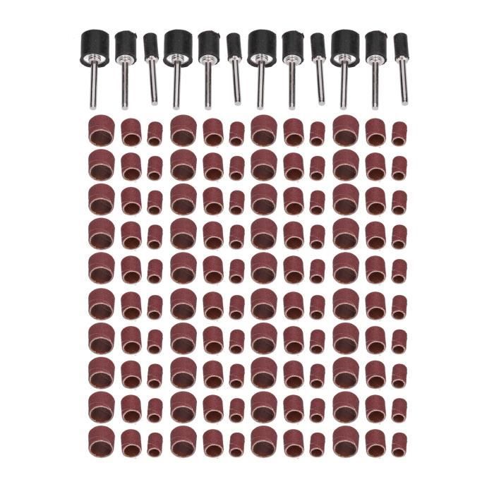 Kit De 16 Tambours Et Manches De Ponçage – 2 Pouces, Compatible Perceuse Et Presse !