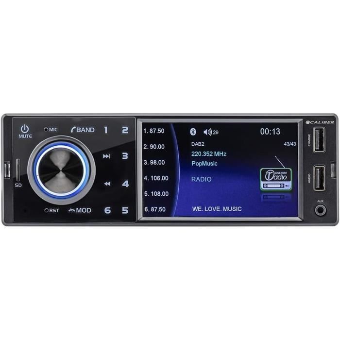 Autoradio 1 Din Con Bluetooth 5.1 - Radio FM, USB, AUX, Telecomando E App Per Localizzazione Auto - Foto 4