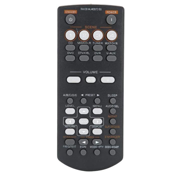 Télécommande Yamaha RAV521 ZJ66500 D'Origine Pour Ampli - Occasion Garantie 6 Mois