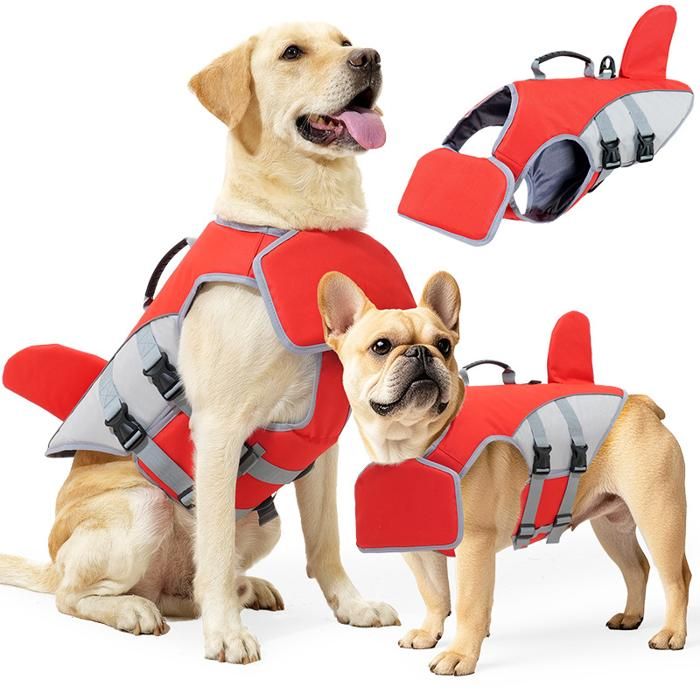 Meilleurs prix pour Gilet de Sauvetage pour Chien - SWAREY - Protection à Nager Réfléchissant - Flotteur Frontal - Taille XL