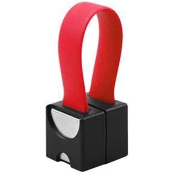 Batterie Externe Portable Slim Avec Câble Intégré - Chargeur Compact Pour Téléphone - Noir