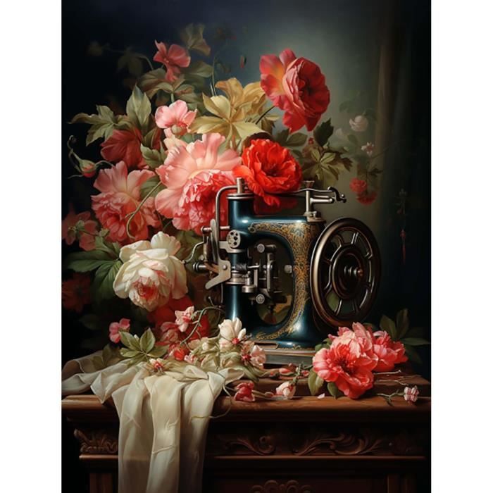 Peinture Diamant 5D, Diamond Painting, Kit De Peinture Diamant, Complet