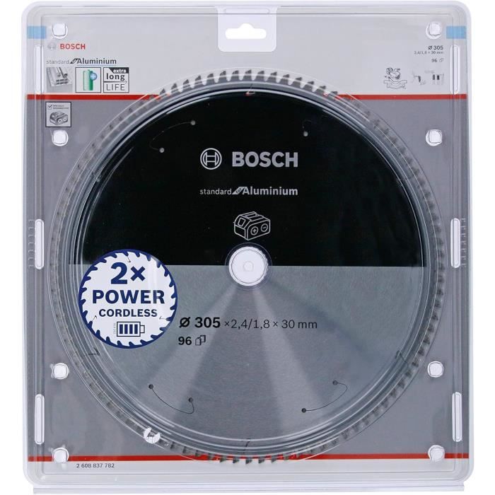 Lame De Scie Circulaire Bosch Expert For Stainless Steel – 160x20x1,6 Mm, 40 Dents, Pour Scie Sans Fil
