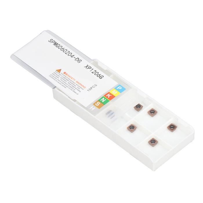 10 Inserts En Carbure Pour Tour CNC - Rainurage/tronçonnage MRMN400-M NC3020, Largeur 4 Mm