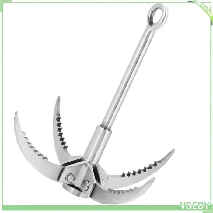 Grappin De Survie En Acier Inoxydable/4 Griffes - FindTheDeal