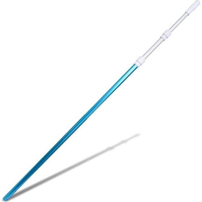 vidaXL Manche téléscopique piscine Aluminium