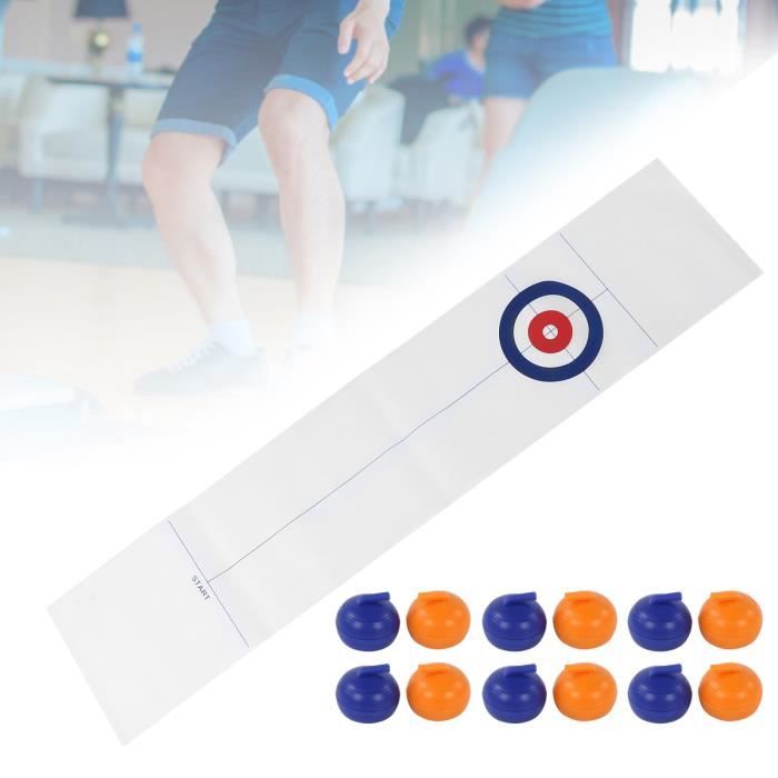 Jeu De Dora Lot De 32 Palets De Jeu De Curling Sur Table - 16 Rouges + 16 Bleus Pour Des Soirées Fun Jeu De Dora Lot De 32 Palets De Jeu De Curling Sur Table - 16 Rouges + 16 Bleus Pour Des Soirées Fun