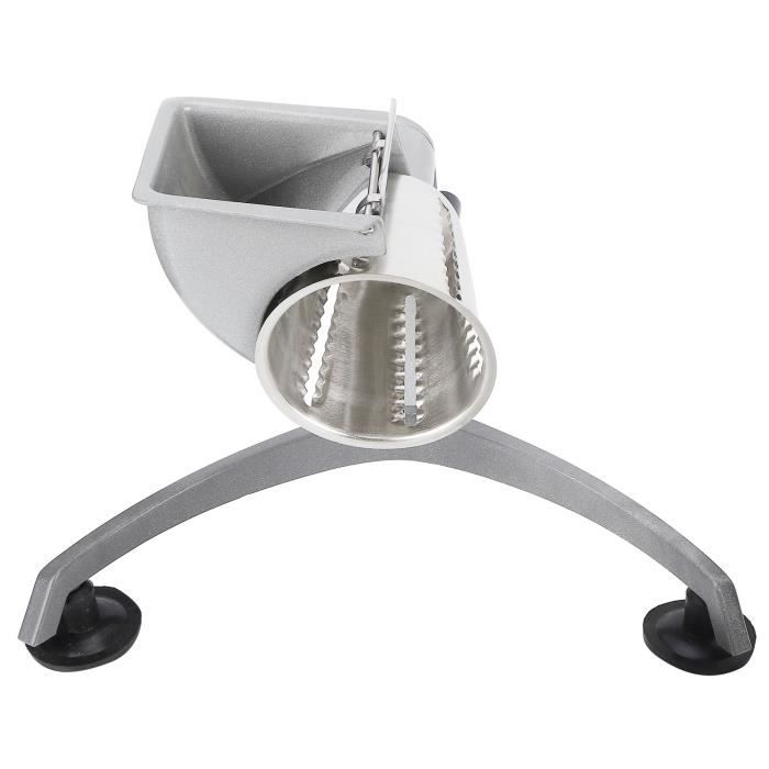 Robot Râpe Légumes Multifonction Manuelle, 5 en 1 Mandoline Cuisine Coupe Légumes - 5 lames en