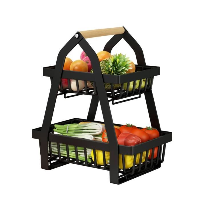 Panier Mural Suspendu En Osier Naturel, Panier De Rangement Tissé