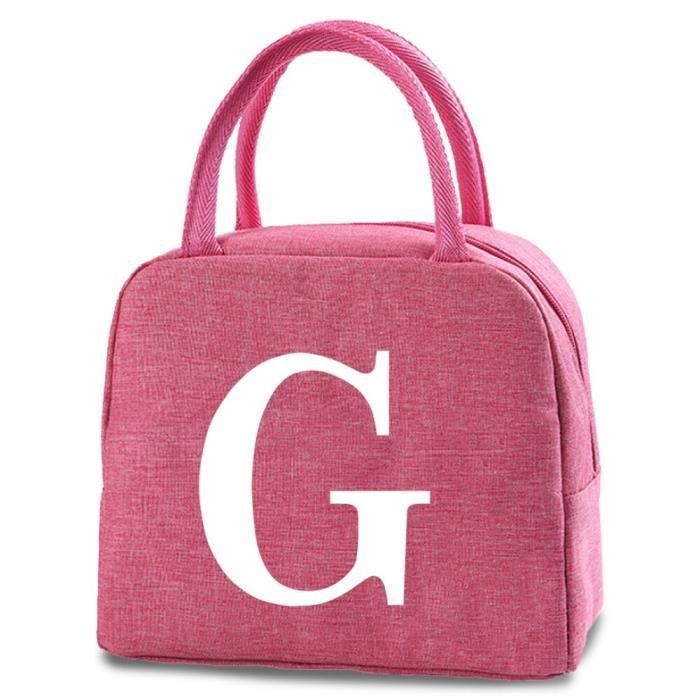 Sac Fourre-Tout À Déjeuner,Pochette À Lunch Imprimée - Avec Le Sac À