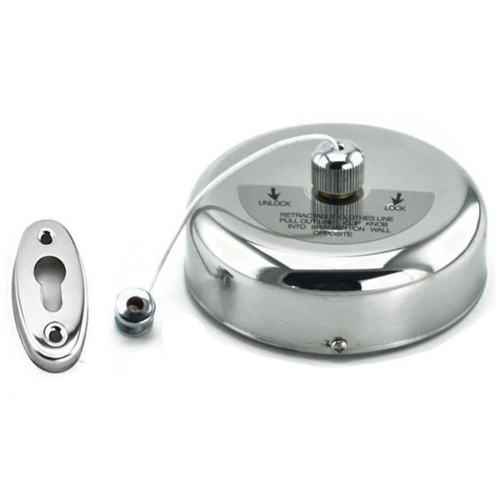 Corde Linge Extensible - 51 M - Extensible - Montage Mural - Avec Corde