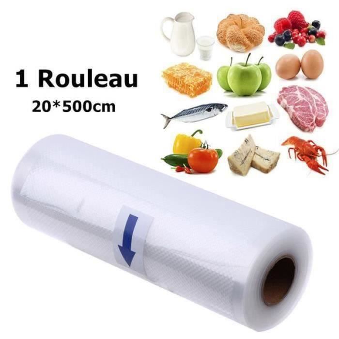 1 Rouleau sous Vide pour Tous les Appareils de Mise sous Vide Sacs sous