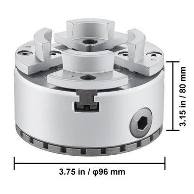 Mandrin Auto-centrant VEVOR 250mm 4 Mâchoires Pour Tour à Bois Et Métal - Neuf
