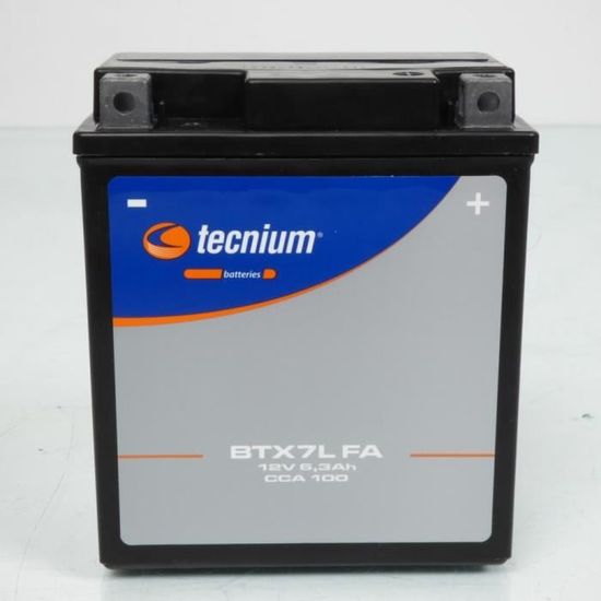Tecnium Batterie SLA Tecnium pour Scooter Honda 150 Ses Dylan 2003 à 2007 YTZ7S-BS / 