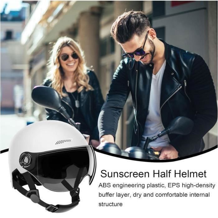 Casque Trottinette Électrique Adulte - Protection Légère Avec Visière | Vélo, Skate, Sport