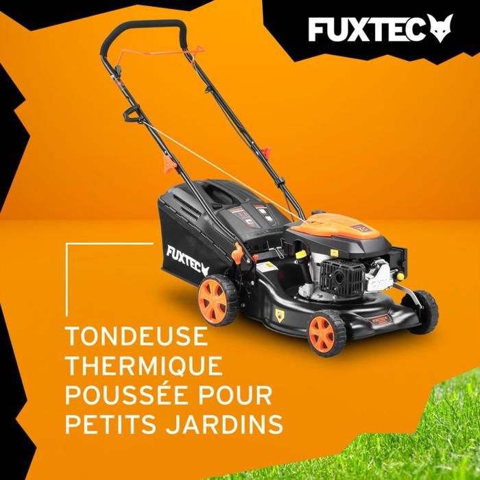 Tondeuse à gazon thermique poussée FUXTEC FXRM4346ECO 42 cm 146 — free download