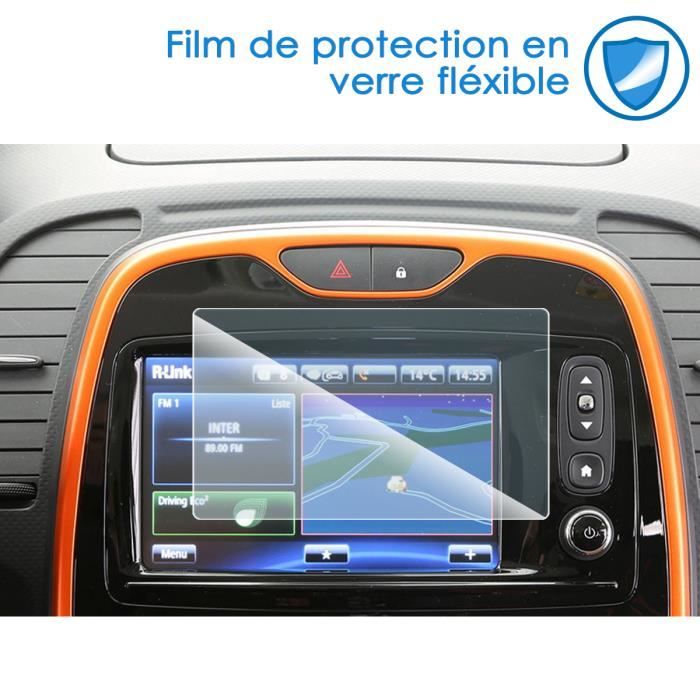Film De Protection D'Écran Anti-Reflet BROTECT Pour Renault Clio IV R-Link 2012-2018 - 2 Pièces - Surface Mate