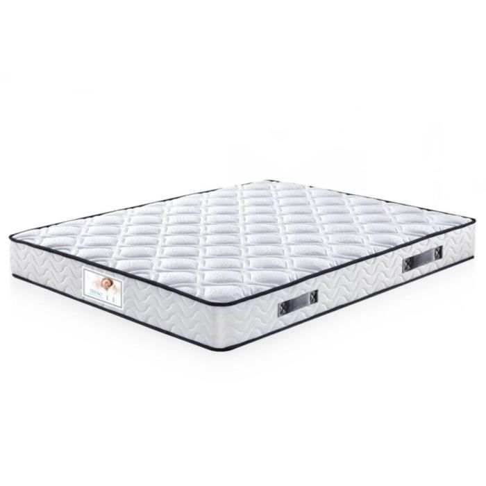 Matelas Mousse à Mémoire De Forme Nuits D'Or 140x190 - 27 Cm - 7 Zones - Ferme - Luxe