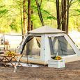 Tente de camping CONFOZEN® 210*210*135cm Entièrement automatique Tente à ouverture rapide-2