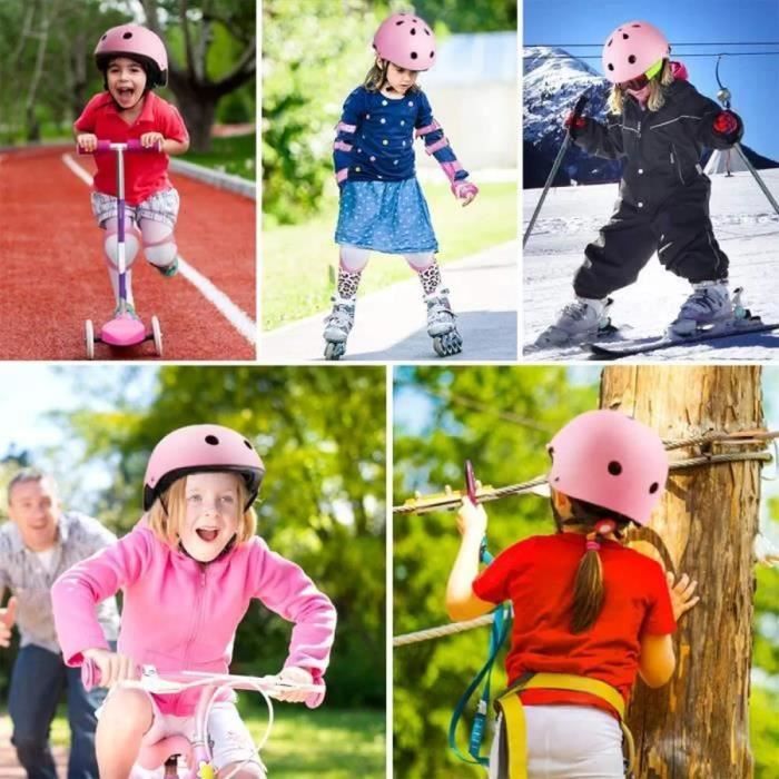 Casque Vélo Enfant 3-13 Ans Casque pour Filles Garçons Bébés Protection  Roller Enfant (2 à 7 ans） - Cdiscount Sport