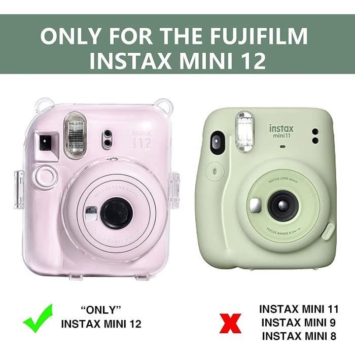 Fujifilm Instax Mini 12 Appareil Photo instantané avec 20 Photos Bleu Pastel