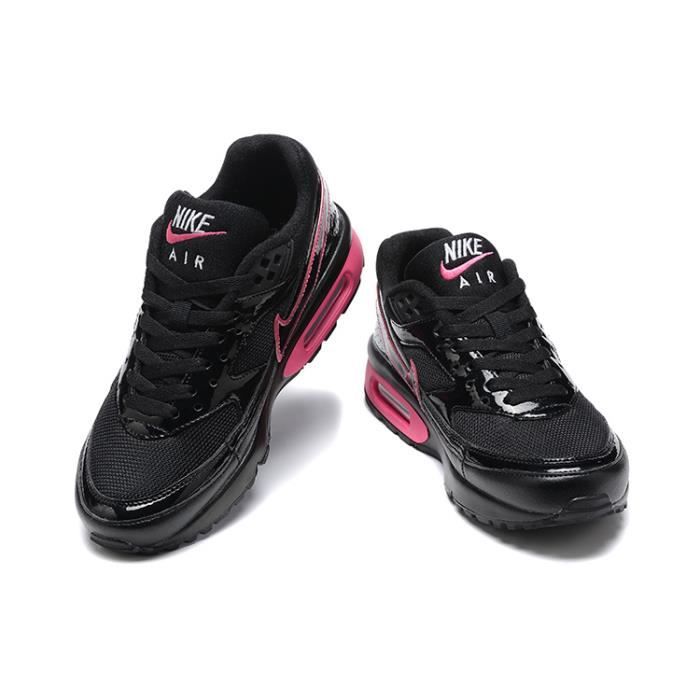 Basket nike femme shop noir et rose