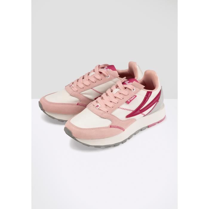 Fila femme rose et blanche shop