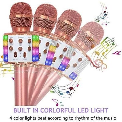 Microphone Sans Fil Karaoké, Micro Karaoké Bluetooth Portable