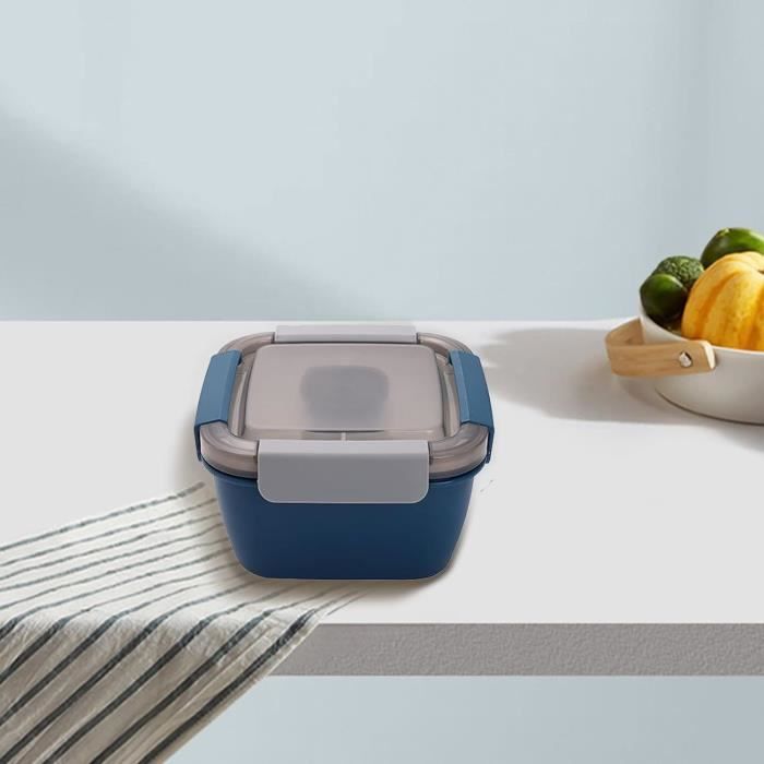 Boîte De Conservation Sous Vide 3,6 L – Avec Pompe à Air, Dateur Et Fermeture Clip – Pour Salades, Repas, Aliments Secs