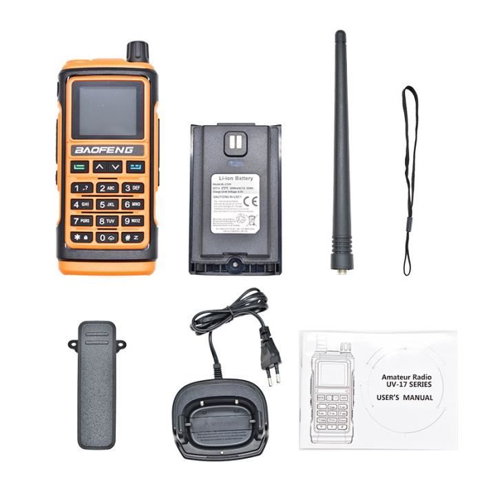 Talkie Walkie Baofeng UV 17 Pro Double Bande UHF VHF Portable