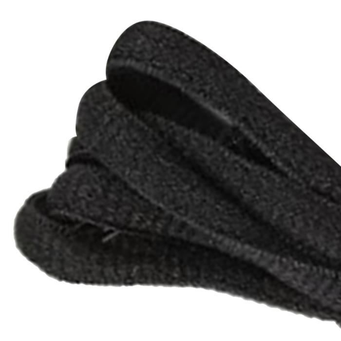 Omabeta Lacet noir 1 paire de lacets noirs de 1.2m de longueur lacets plats noirs pour chaussures de sport de chaussures bijou Cdiscount Chaussures