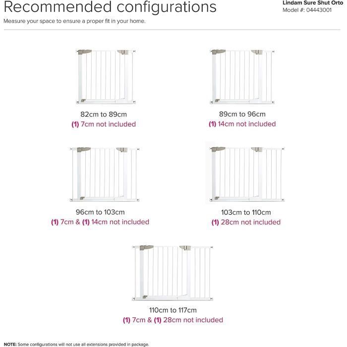 Barriere escalier lindam deals