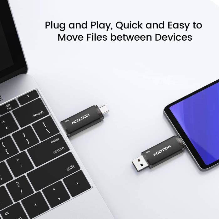 Clé USB 4Go Bleue Pour GOTEK - Parfaite Pour PC Vintage, Amiga, Atari