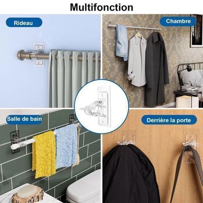 2pièces Support Tringle à Rideaux Bois Massif Perforé Lot De Supports Decoratifs Robustes Pour Salle De Bain Et Decoration Fenetre 90775917 2pièces Support Tringle à Rideaux Bois Massif Perforé Lot De Supports Decoratifs Robustes Pour Salle De Bain Et Decoration Fenetre 90775917