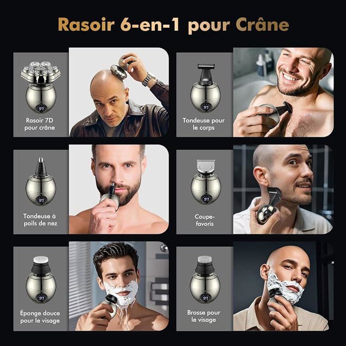Rasoir Tte Chauve Professionnelnull