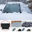 Couverture de neige de voiture magnétique pare-brise d/'hiver Glace Garde pare