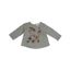 T Shirt Manches Longues Bebe Fille Zara 6 Mois Gris Hiver Vetement Bebe Gris Achat Vente T Shirt Cdiscount