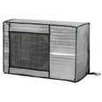 Couverture pour climatiseur, couverture anti-poussière pour climatiseur extérieur, adaptée pour garantir les performances 86x35x60cm