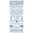 Sticker Citation Texte Les Regles De L Amour Vintage 70x30 Cm Bleu Intense Tex056 Achat Vente Stickers Cdiscount Sticker Citation Texte Les Regles De L Amour Vintage 70x30 Cm Bleu Intense Tex056 Achat Vente Stickers Cdiscount