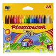BIC Plastidecor Trousse de 18 Crayons de couleurs - 875771-0
