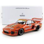 Voiture Miniature de Collection - NOREV 1/18 - PORSCHE 935 Jagermeister - DRM Zolder 1977 - Orange - 187435